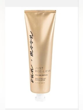 Sun + Moon Just Bee-Lieve Daily Facial Exfoliator BRAND NEW